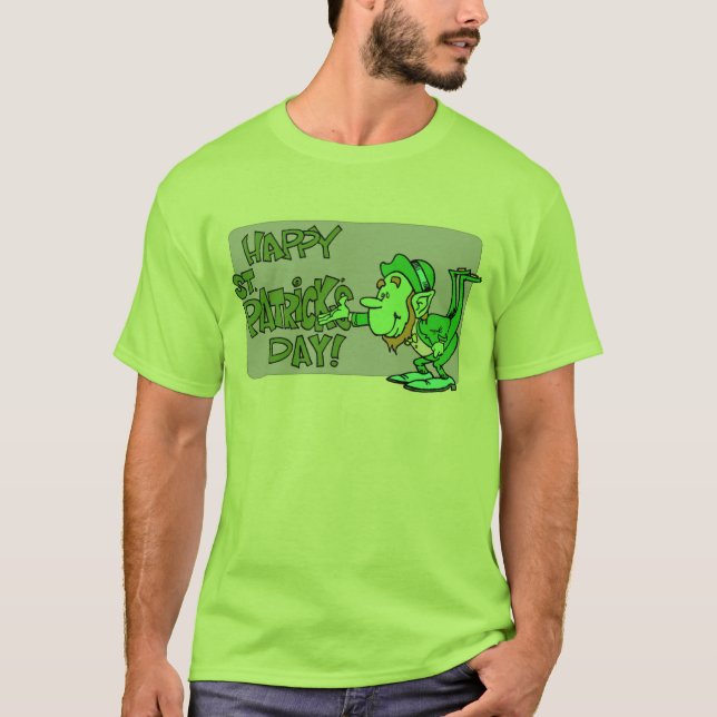 T-shirt do dia do St. Patricks (Frente)