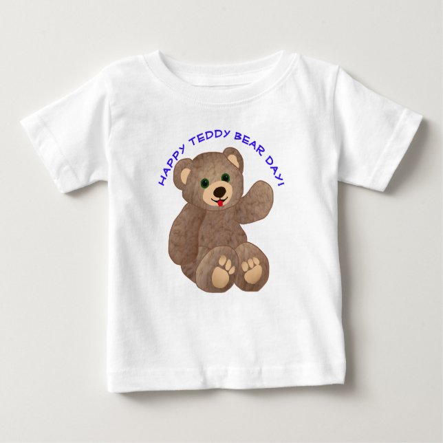 T-Shirt do Dia do Urso de Teddy (Frente)