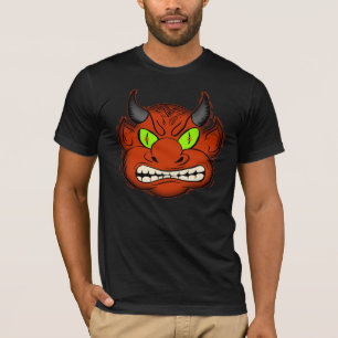 T-shirt do diabo do Dia das Bruxas