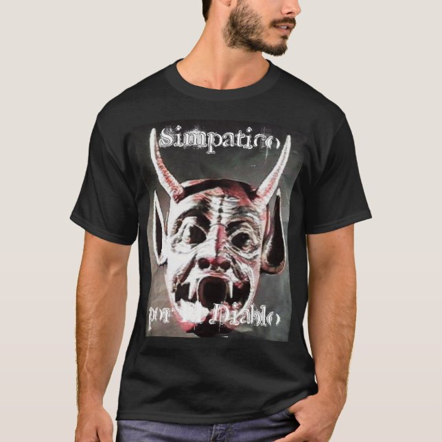 T-shirt do diabo do EL Diablo do por de Simpatico (Frente)