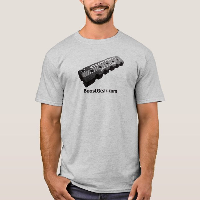 T-shirt do diesel de Cummins Turbo (Frente)