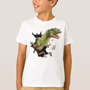 T-shirt do dinossauro de T-Rex