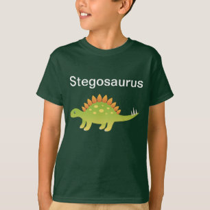T-shirt do dinossauro do Stegosaurus