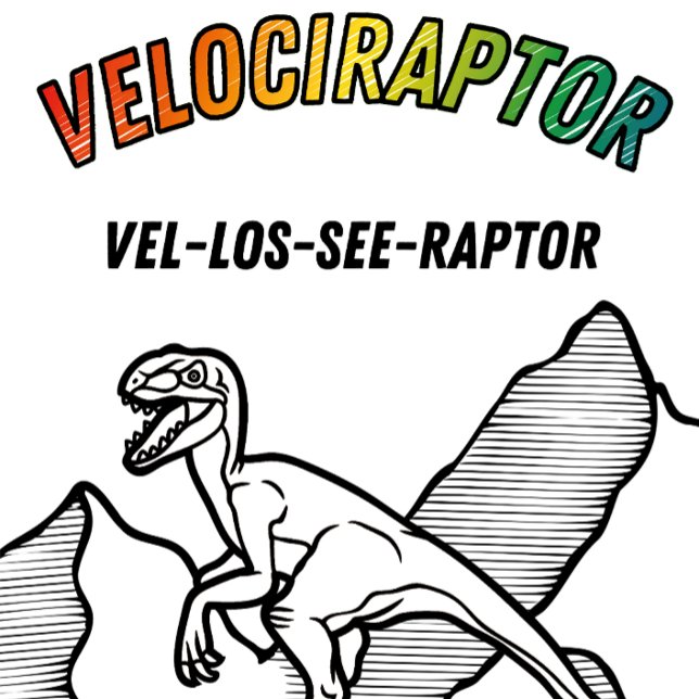 T-Shirt do Dinossauro legal Velociraptor (Criador carregado)
