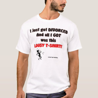 T-shirt do divórcio