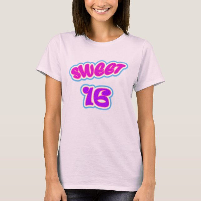 T-shirt do doce 16 (Frente)