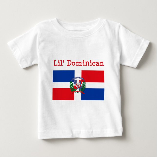 T-shirt do Dominican de Lil (Frente)
