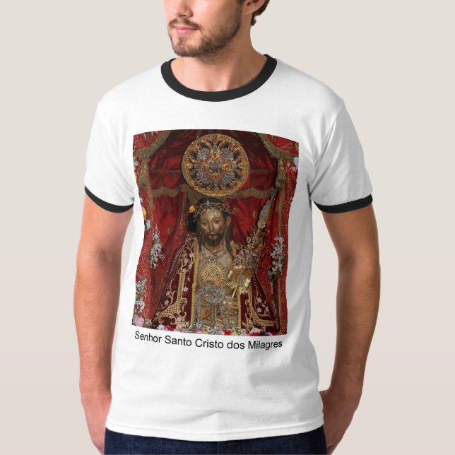 T-shirt do dos Milagres de Santo Cristo (Frente)