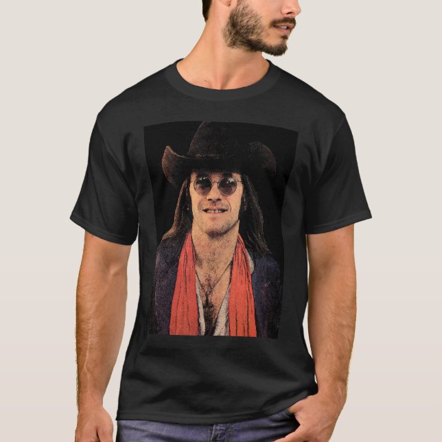 T-shirt do DougHead Doug Sahm dos homens (Frente)