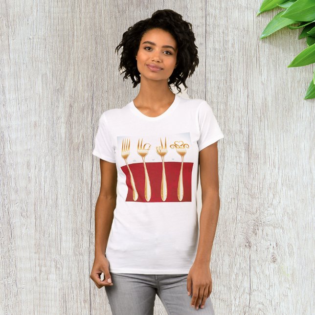 T-Shirt do Dourado Forks (Criador carregado)