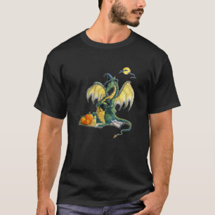 T-shirt do dragão do Dia das Bruxas