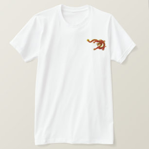 T-shirt do dragão do fogo