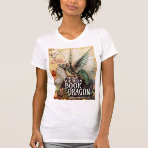 T-Shirt do Dragão do Livro