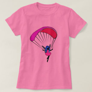 t-shirt do duende do parapente