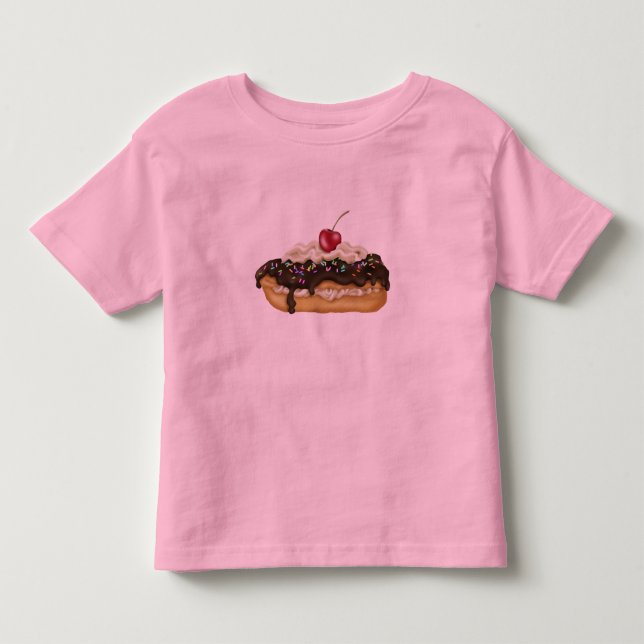 T-shirt do Eclair da criança (Frente)