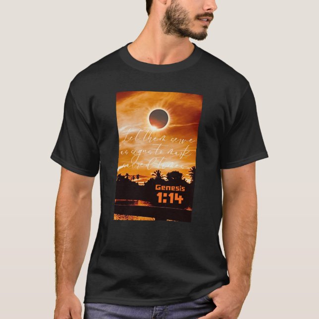 t-shirt do eclipse gênese (Frente)