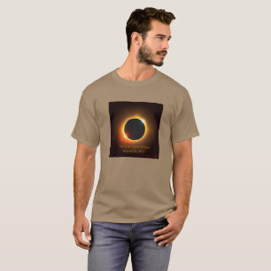 T-shirt do eclipse solar