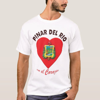 T-shirt do EL Corazón do en do Pinar del Rio
