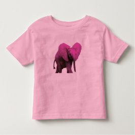 T-shirt do Elefante Rosa Toddler