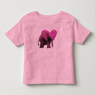 T-shirt do Elefante Rosa Toddler