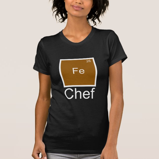 T-Shirt do Elemento de Chef de Ferro (Frente)