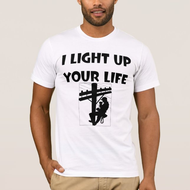 T-shirt do eletricista (Frente)