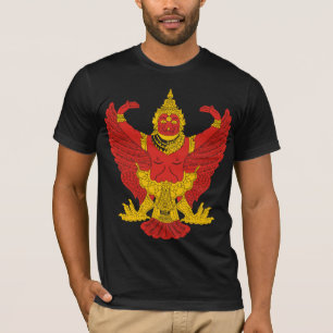 T-shirt do emblema de Tailândia