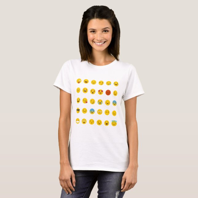 t-shirt do emoji (Frente Completa)