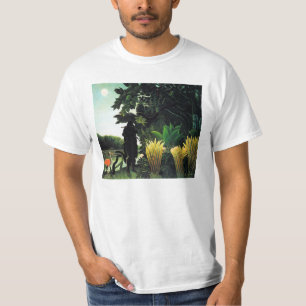 T-shirt do encantador de cobra de Henri Rousseau
