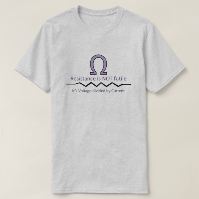 T-shirt do engenheiro electrotécnico (Frente do Design)