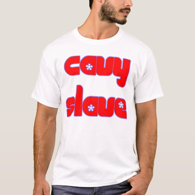 T-shirt do escravo do Cavy (Frente)