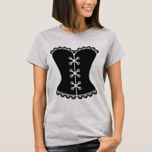 T-shirt do espartilho