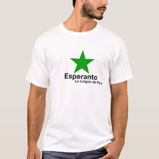 T-shirt do esperanto