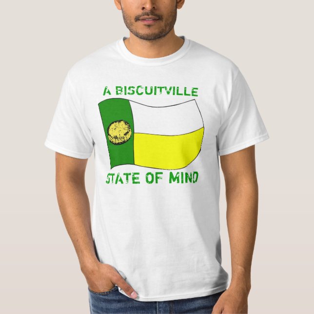 T-shirt do estado de ânimo de Biscuitville (Frente)