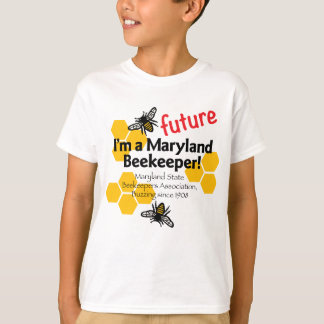t-shirt do estado de Maryland Beekeepers Associati