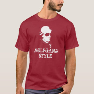 T-shirt do estilo de Wolfgang