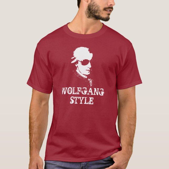 T-shirt do estilo de Wolfgang (Frente)
