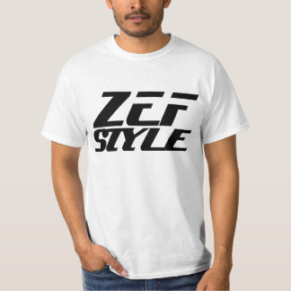 T-SHIRT DO ESTILO DE ZEF