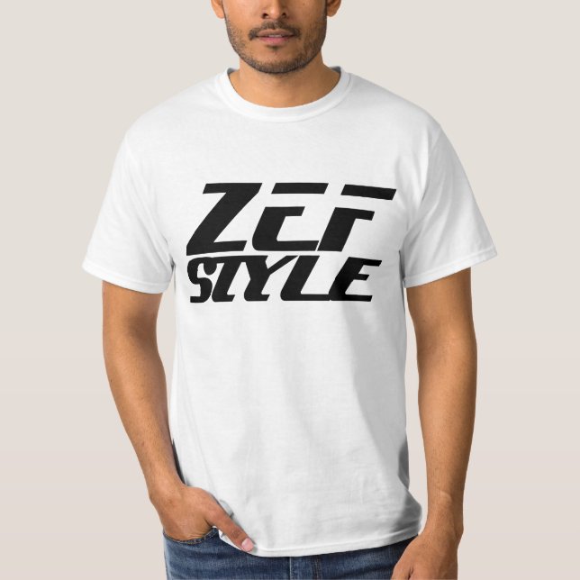 T-SHIRT DO ESTILO DE ZEF (Frente)