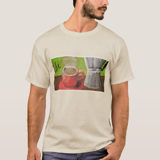 T-shirt do estilo do café das belas artes