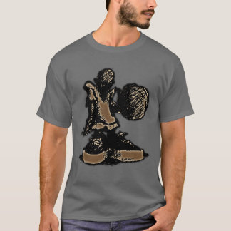 T-shirt do estilo livre de B-Baller da escola de