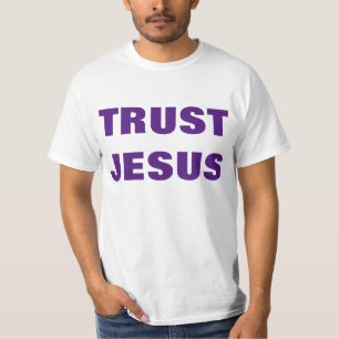 T-shirt do evangelismo de Jesus da confiança
