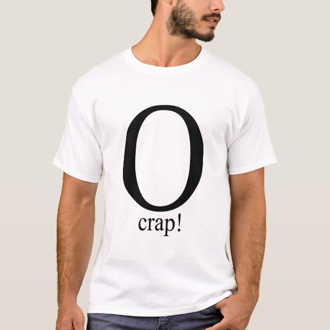 T-shirt do excremento de O (Frente)