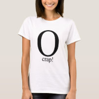T-shirt do excremento de O