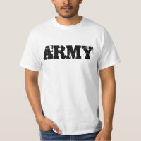 T-shirt do exército
