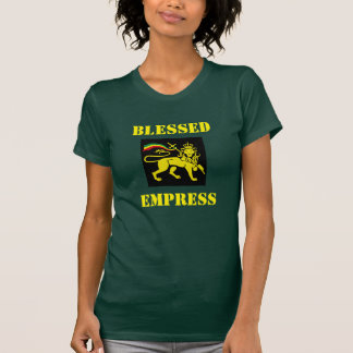 T-shirt do exército da mulher de Rasta: Imperatriz