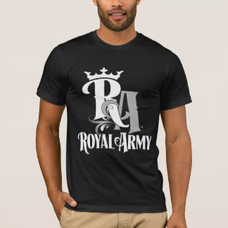 T-Shirt do Exército Real Emblem Dark Mens