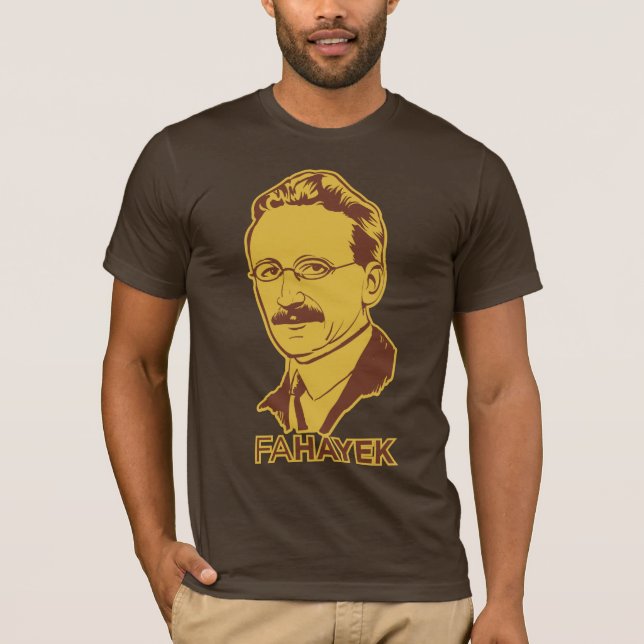 T-shirt do FA Hayek (Frente)