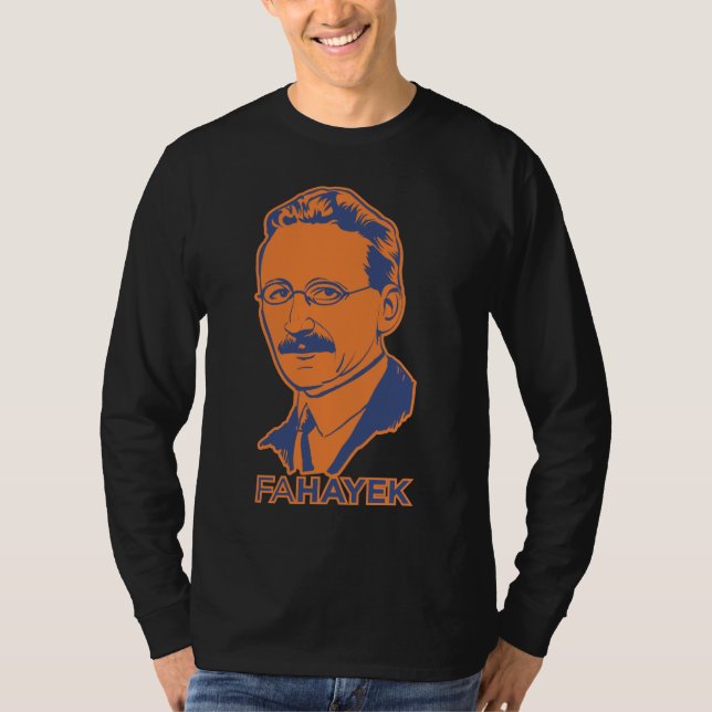 T-shirt do FA Hayek (Frente)