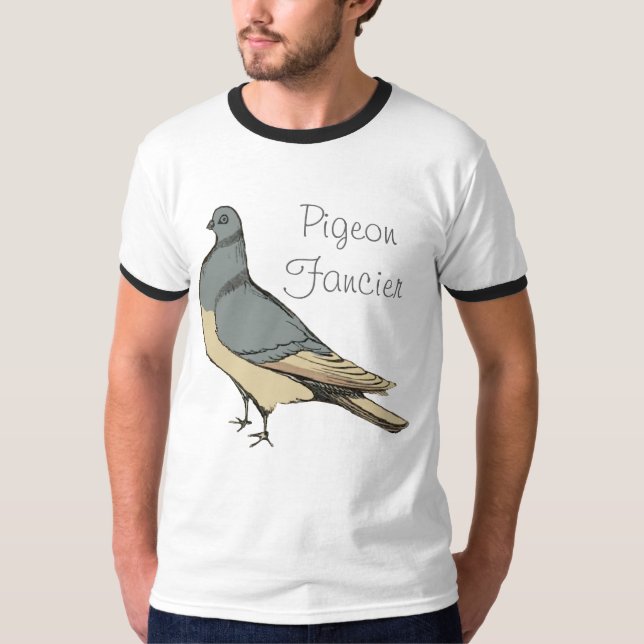 T-shirt do Fancier do pombo (Frente)